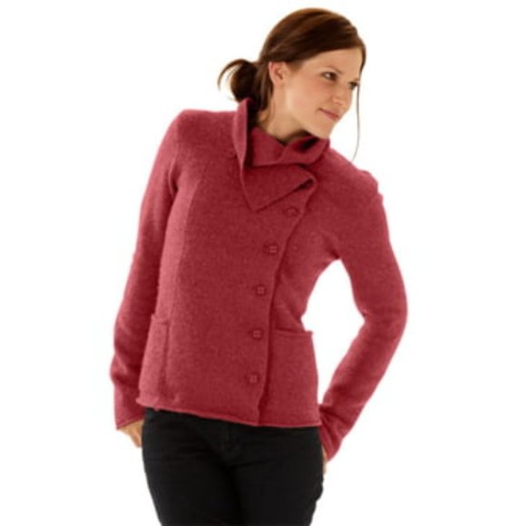 Horny Toad Sweaters - Horny Toad Heartfelt Wool Sweater Jacket Coat